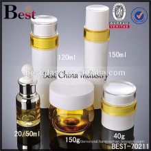 different sizes plastic container stock goods, alibaba china, airless bottles and jars, new design dropper bottle for 2015, oem